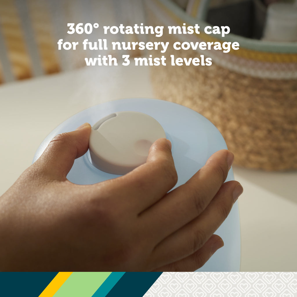 Everyday Compact Cool Mist Humidifier, Air Humidifier, Blue