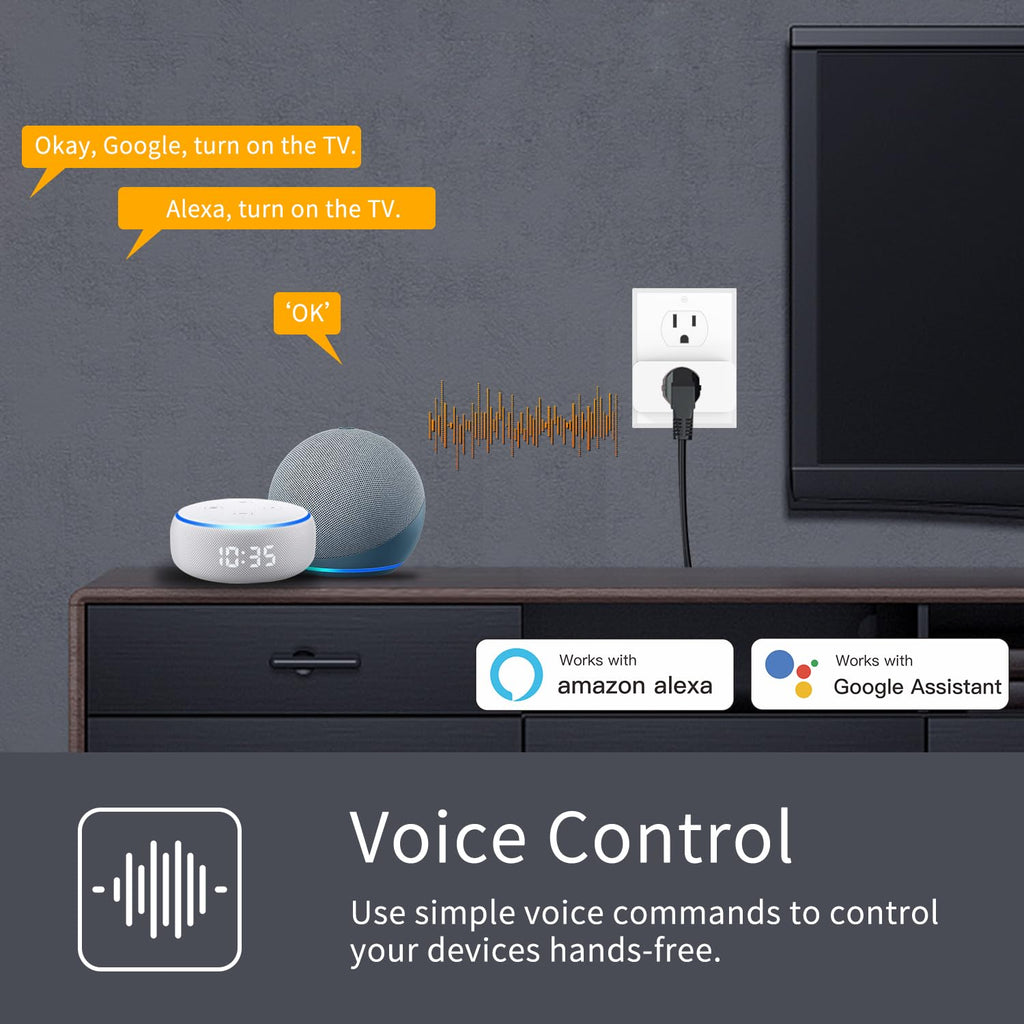 Plug,Support Smartthings, ETL & FCC Certified, 1Pack
