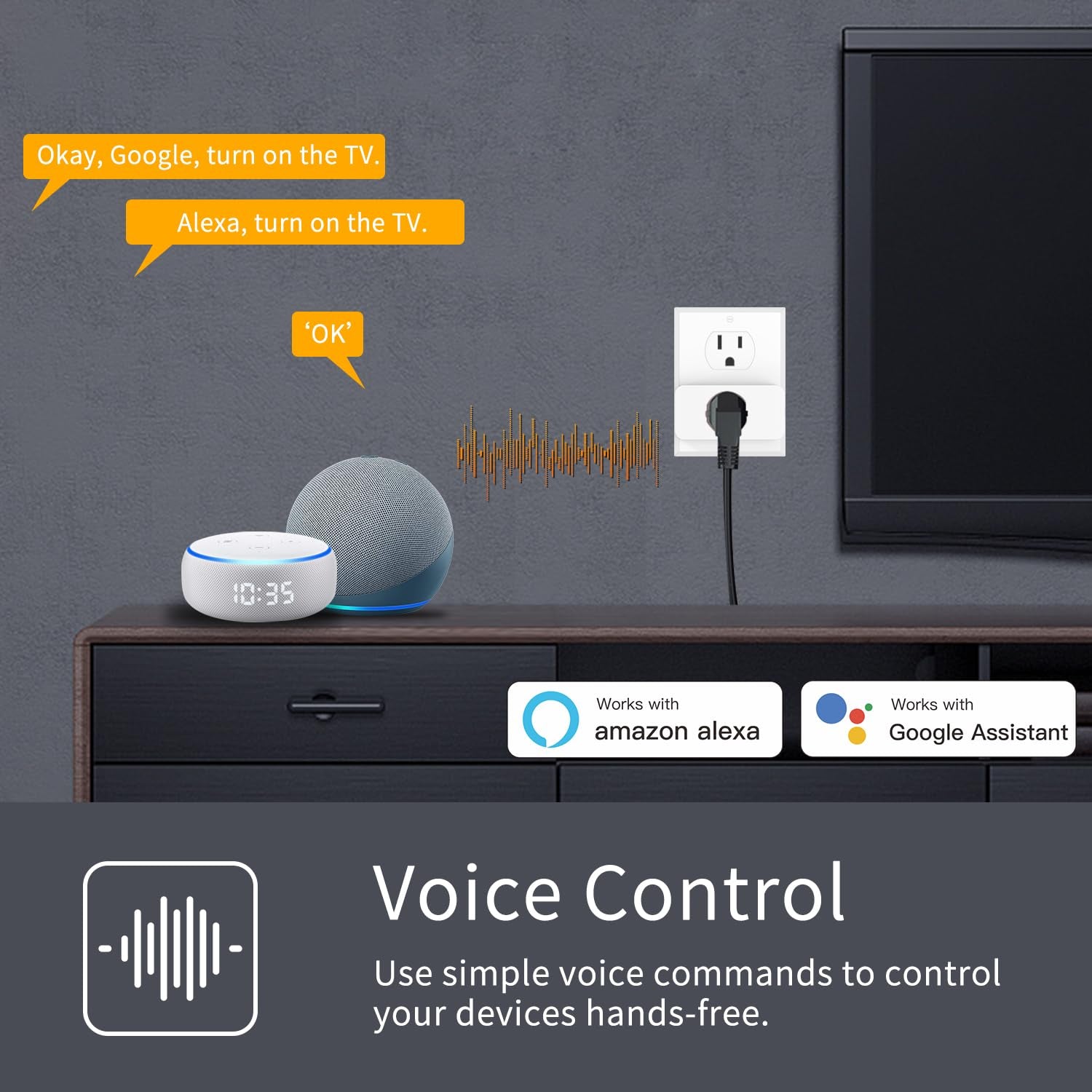 Plug,Support Smartthings, ETL & FCC Certified, 1Pack