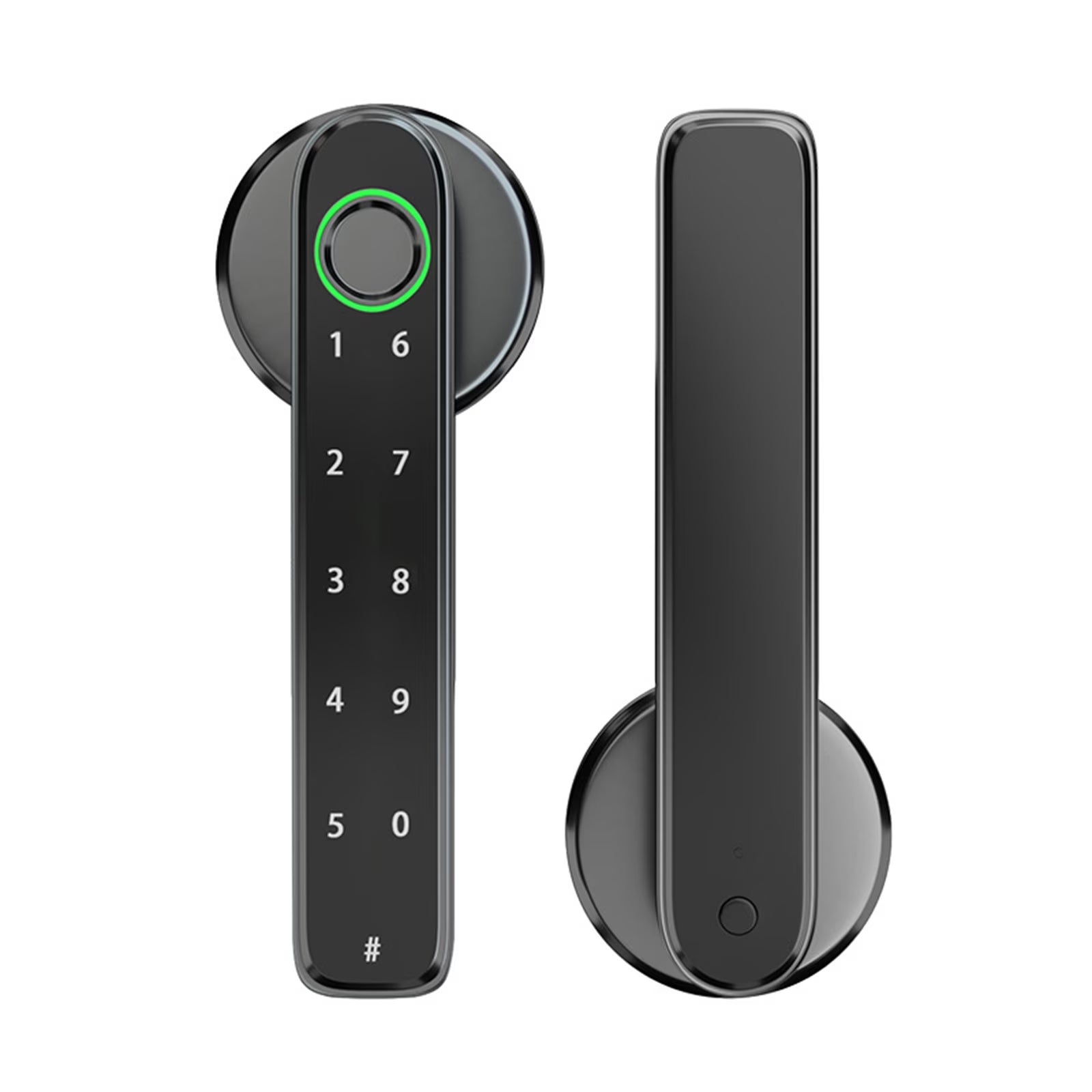 3 in 1 Smart Door Lock, Keyless Fingerprint,Password Lock,Easy Install, Keyless Entry Front Door Lock with Fingerprint,Great for Home, Apartment, Hotel and Off