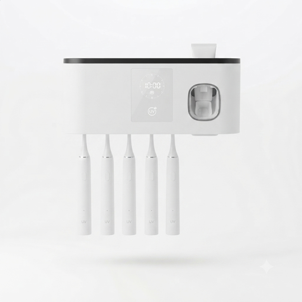 UV Sterilizing Toothbrush Holder