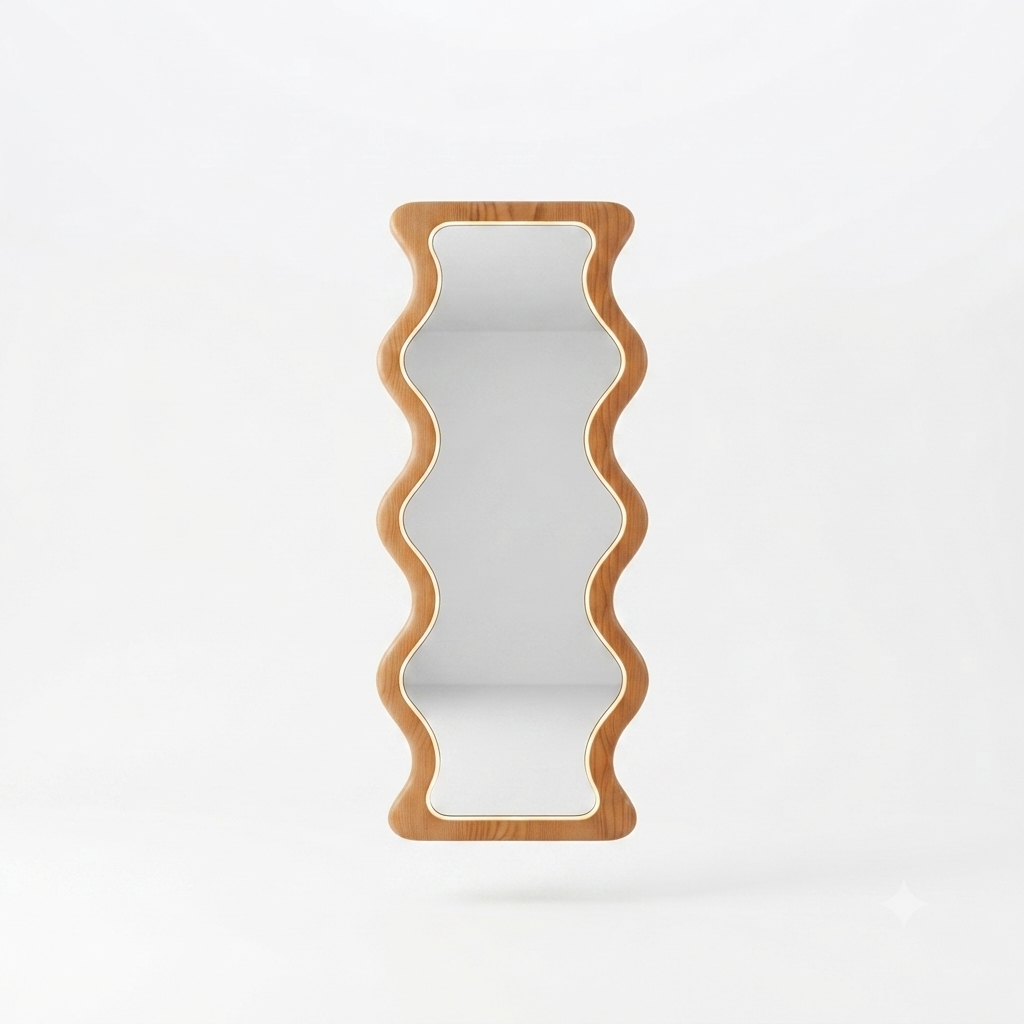 Wavy LED Mirror