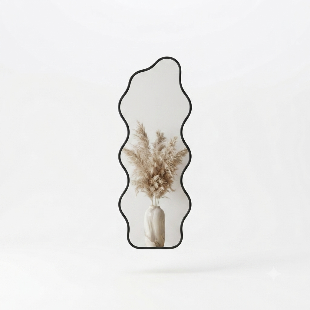 Wavy Asymmetrical Mirror
