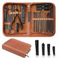 Manicure Set Professional Nail Clipper Kit 26Pcs Stainless Steel Manicure Kit, Nail Care Tools