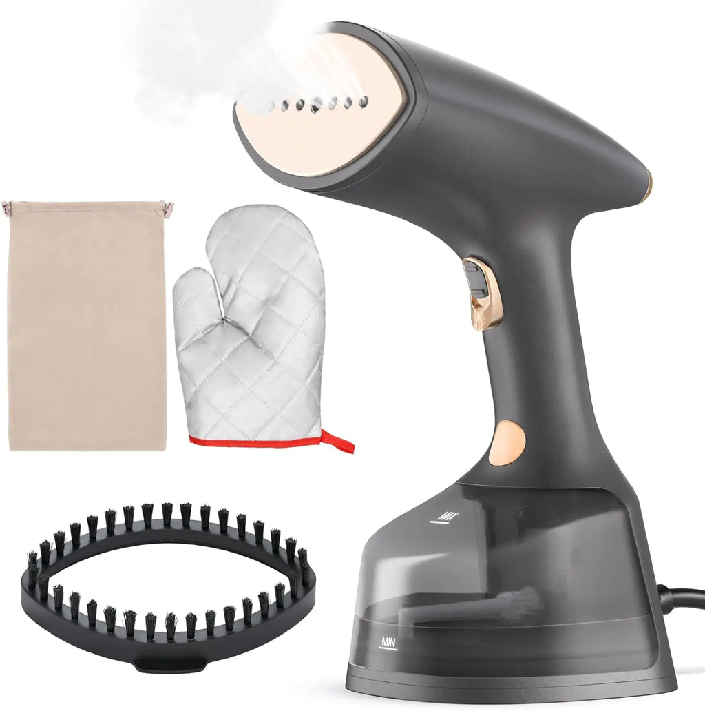 Handheld Garment Steam Iron 1800W 2-Level Adjustment Rapid Heating Steam Iron Portable Suitable for Home and Travel Use