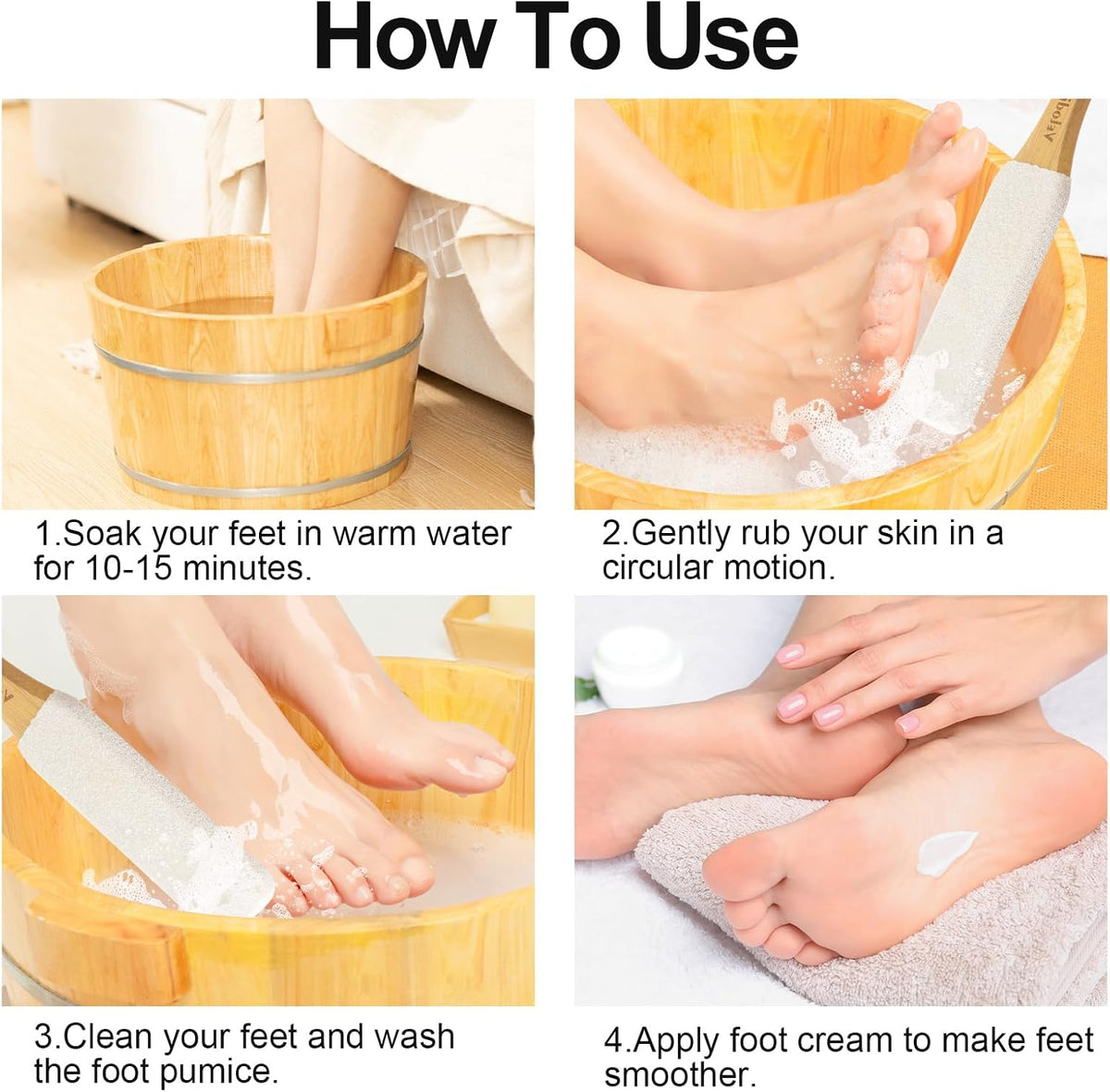 Pumice Stone for Feet Callus Remover | 2 Pack Professional Foot Scrubber Remove Cracked Heels,Dead Skin,Corn,Scraper File Foot Care Foot Rasp for Men/Women