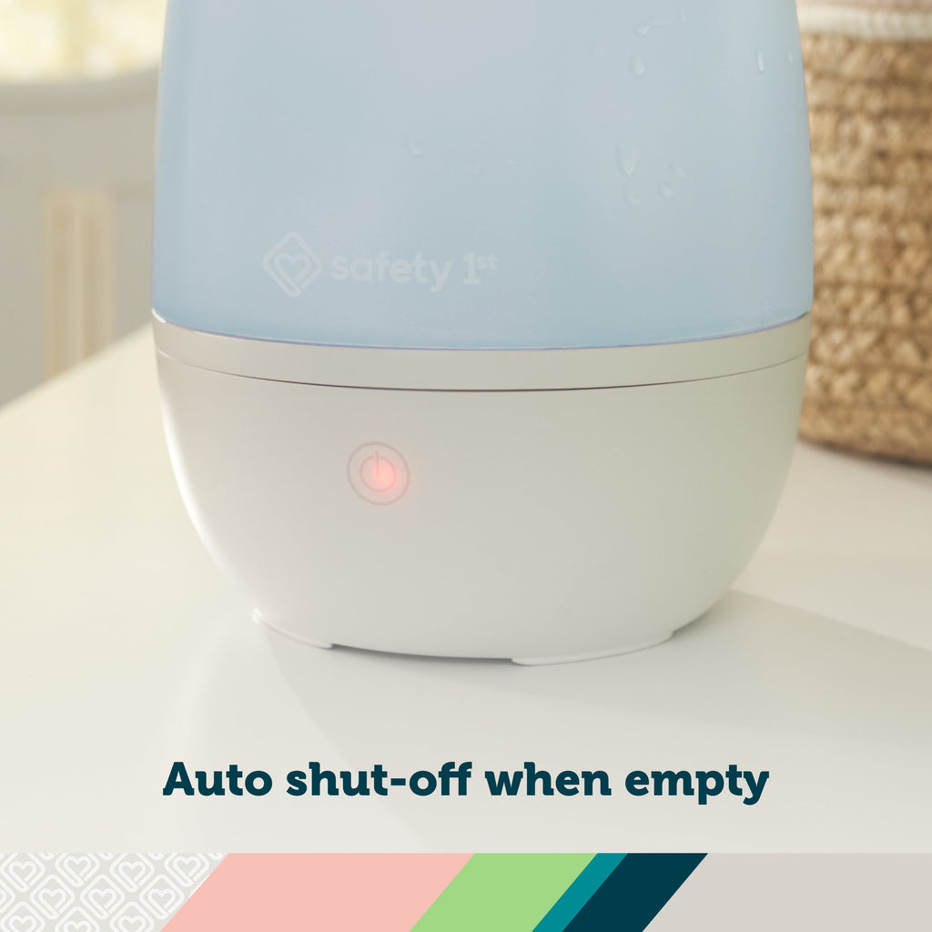 Everyday Compact Cool Mist Humidifier, Air Humidifier, Blue